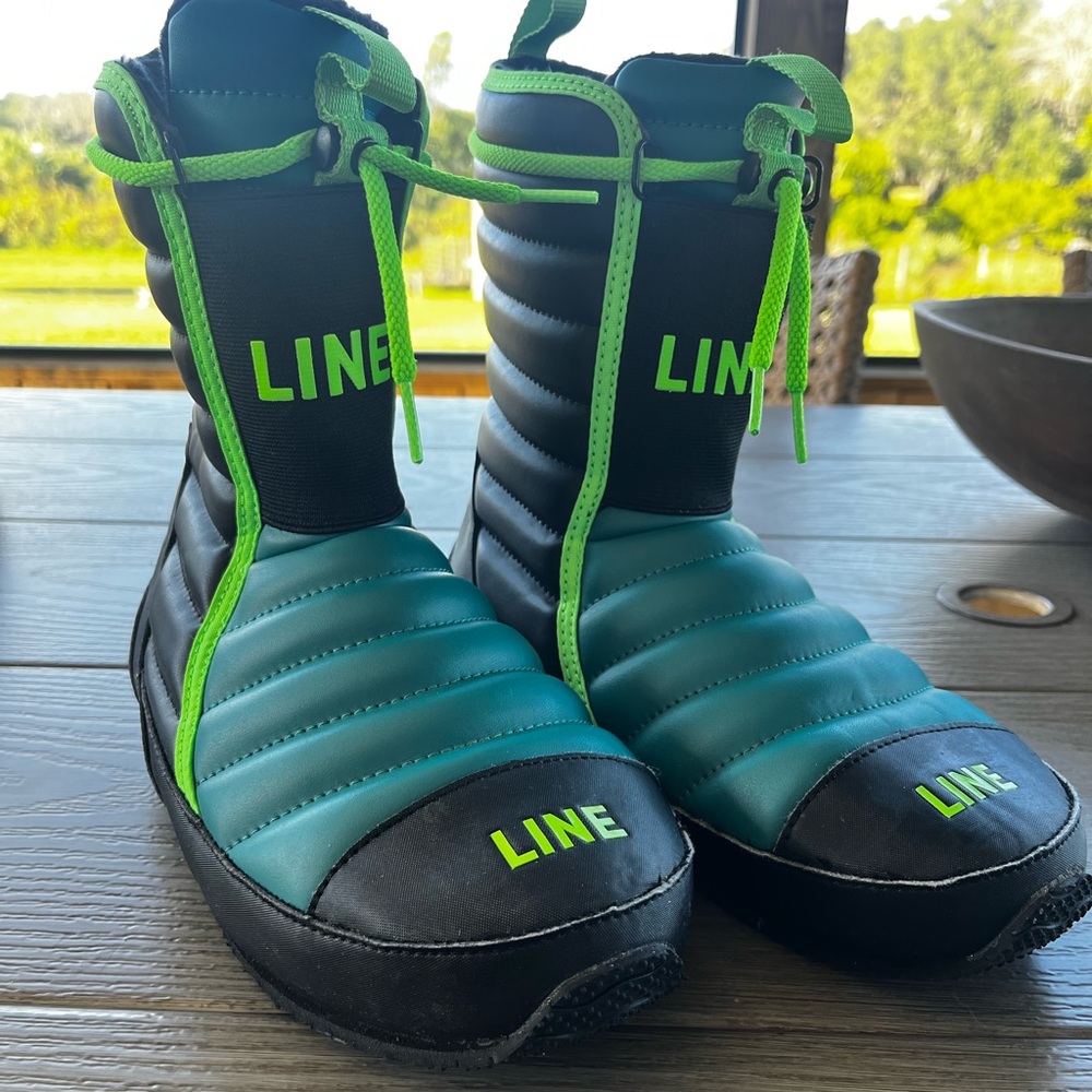 Kids' Black and Green Shoes